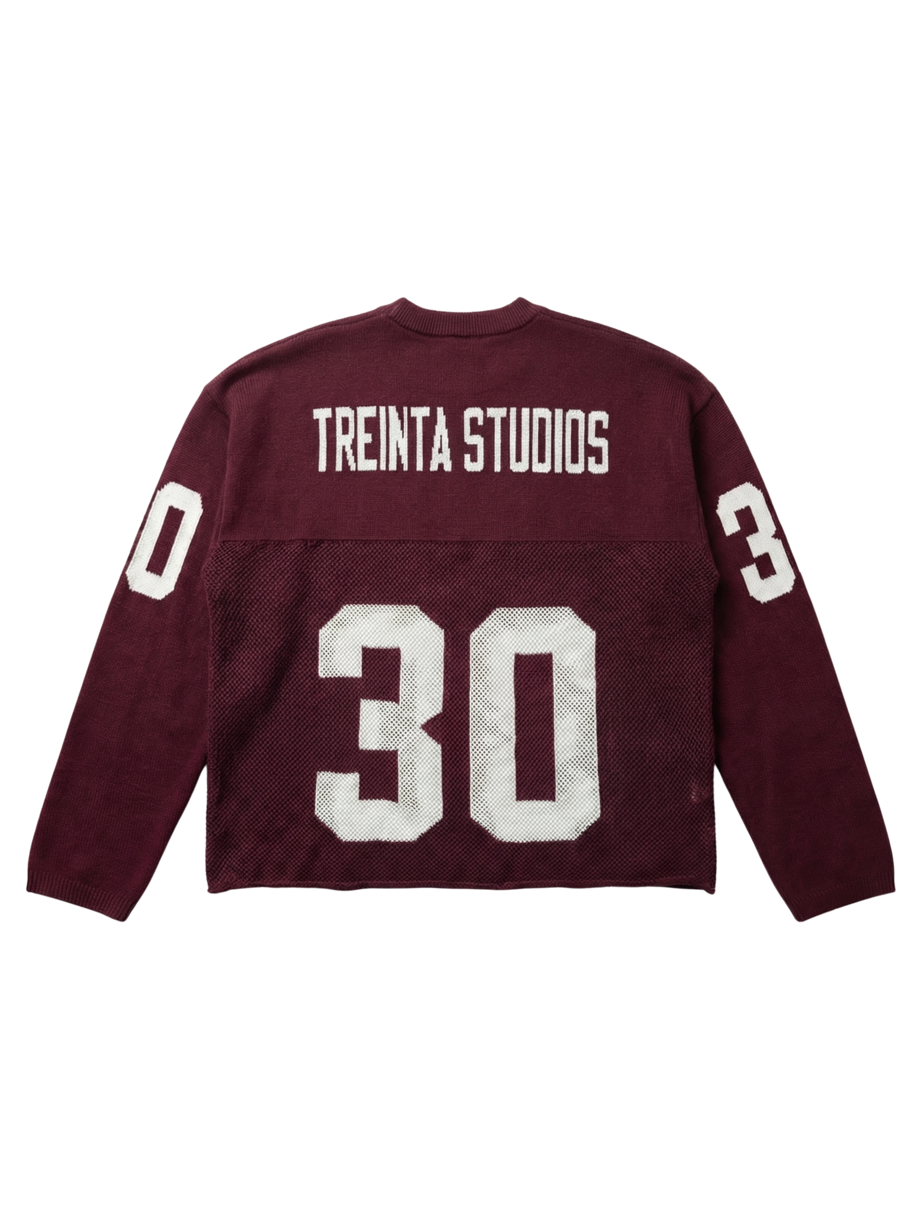 KNITWEAR TOP - MAROON