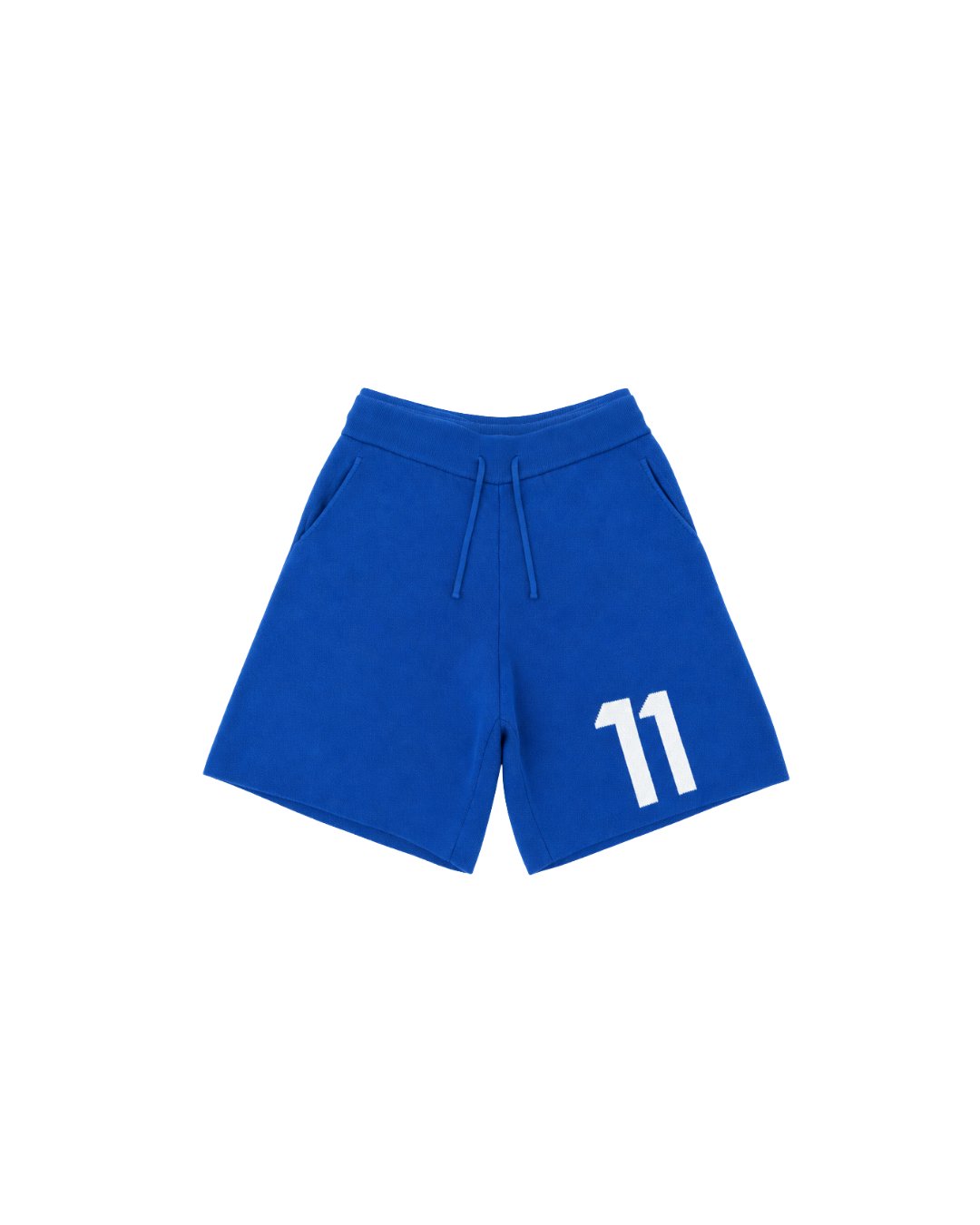 Brazil #11 blue knit shorts