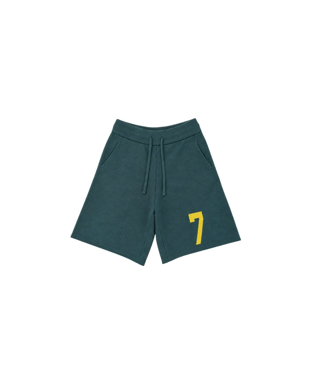 Portugal #7 teal knit shorts